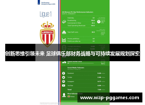 创新思维引领未来 足球俱乐部财务战略与可持续发展规划探索